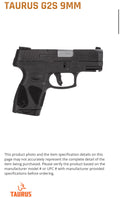 Sub-compact taurus G2 ￼